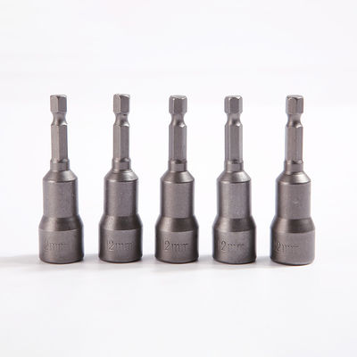Δυνατό μαγνητικό 5pcs 12mm 65mm Quick Change Hex Shank Βιομηχανική κατηγορία Nut Driver Set