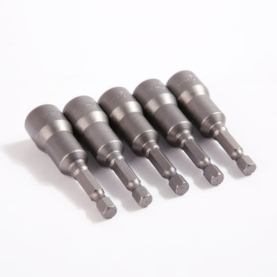Δυνατό μαγνητικό 5pcs 12mm 65mm Quick Change Hex Shank Βιομηχανική κατηγορία Nut Driver Set