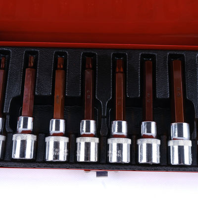 Υψηλής ακρίβειας 8pcs S2 Steel Box Bits Set για την ακριβή μηχανική επεξεργασία χειροκίνητων ηλεκτρικών εργαλείων