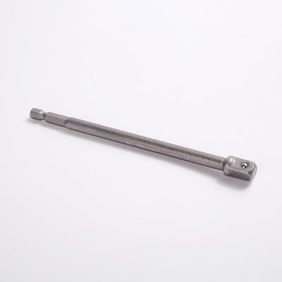 CRV υλικό Ασημένιο 1/4' 150MM 6&quot; 2&quot; Socket Adapter Set Χειροκίνητο / Ηλεκτρικό εργαλείο συμβατό
