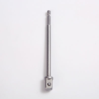 CRV υλικό Ασημένιο 1/4' 150MM 6&quot; 2&quot; Socket Adapter Set Χειροκίνητο / Ηλεκτρικό εργαλείο συμβατό