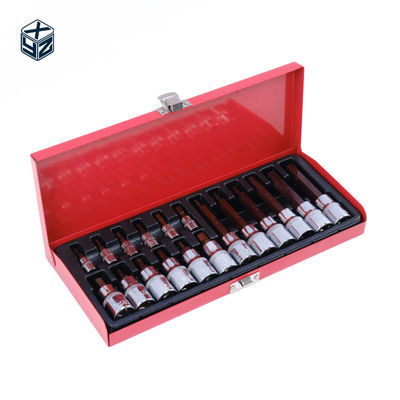 Επεξεργασία ακρίβειας S2 18pcs Steel Box Bits Set για ηλεκτρικά εργαλεία χειρός