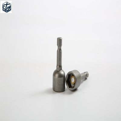 12mm*48mm*5PC CRV Μαγνητικό Nbut Driver Set με φυσικό φινίρισμα και 1/4in Drive Size