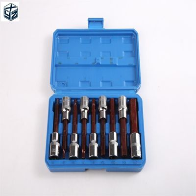 Τύπος H 100MM 9pcs Στερεές και σταθερό Bit Socket Set για το χέρι Ηλεκτρονικό εργαλείο