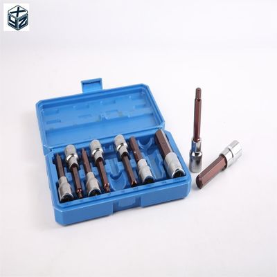 Τύπος H 100MM 9pcs Στερεές και σταθερό Bit Socket Set για το χέρι Ηλεκτρονικό εργαλείο