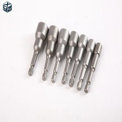 Υλικό CRV 9mm*65mm*5PC Μαγνητικός οδηγός νάτσης για 1/4in Drive