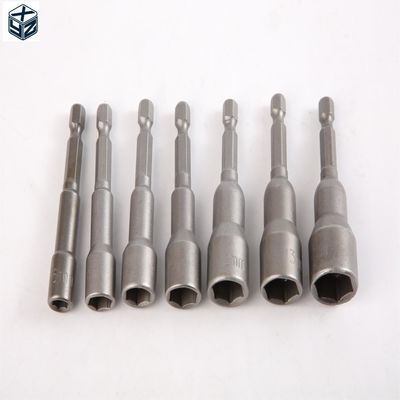 Υλικό CRV 9mm*65mm*5PC Μαγνητικός οδηγός νάτσης για 1/4in Drive
