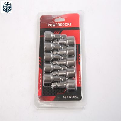 1/4in Drive Μέγεθος CRV υλικό 6.35 Έκταγωνός 9mm*42mm*10PC Strong Μαγνητικός Οδηγός Nut Set