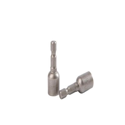 Υλικό CRV 6.35 Έκταγωνός 10mm*42mm*10PC Μαγνητικός οδηγός καρυδιού για ισχυρό μαγνητικό