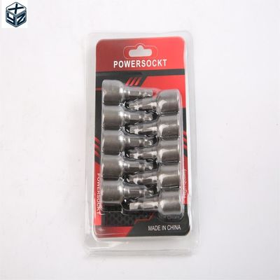 Υλικό CRV 6.35 Έκταγωνός 10mm*42mm*10PC Μαγνητικός οδηγός καρυδιού για ισχυρό μαγνητικό