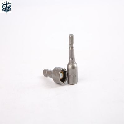 Υλικό CRV 6.35 Έκταγωνός 10mm*42mm*10PC Μαγνητικός οδηγός καρυδιού για ισχυρό μαγνητικό