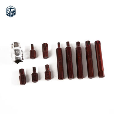 11pcs S2 M Type Alloy Steel Hand Tool Bit Set Βιομηχανική ποιότητα για προσαρμοσμένη υποστήριξη