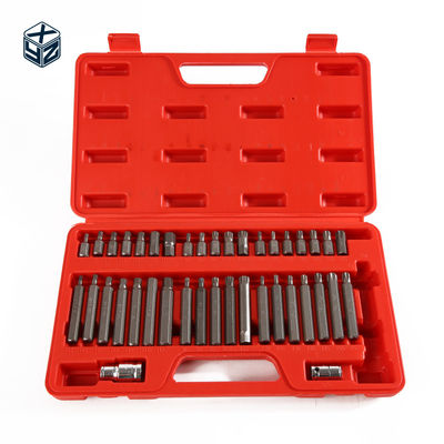 41pcs πλαστικό κιβώτιο Bit Set για εργαλεία υψηλής ακρίβειας CRV κράμα χάλυβα Βιομηχανική ποιότητα