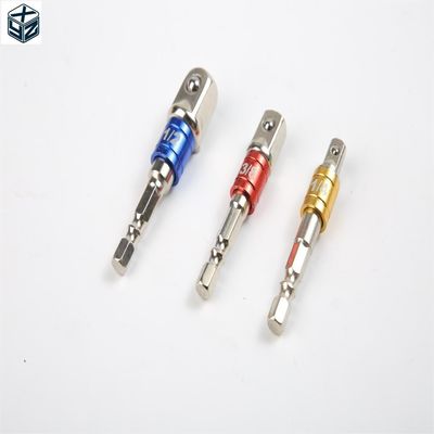 CRV Χρώμιο Βανάδιο Χάλυβα Ασημένιο 1/4' 54mm Παγκόσμιος προσαρμοστής πρίζας για ανθεκτικό