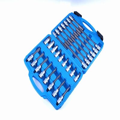 Υλικό CRV τύπου H 30pcs Bit Socket Set 55MM έως 200MM