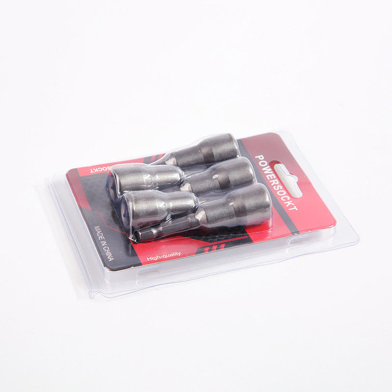 Δυνατό μαγνητικό 5pcs 12mm 65mm Quick Change Hex Shank Βιομηχανική κατηγορία Nut Driver Set