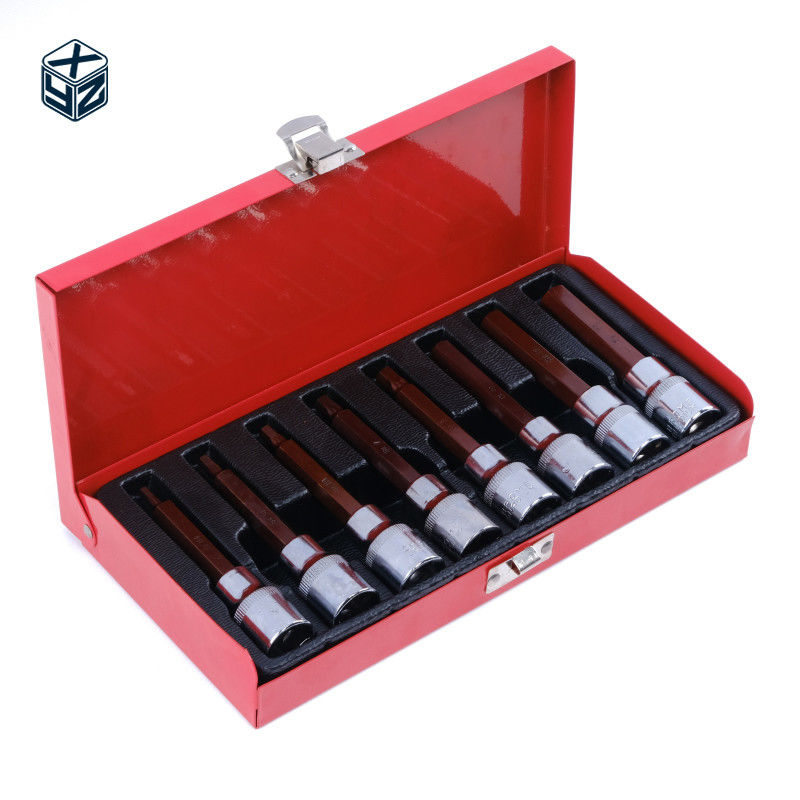 Υψηλής ακρίβειας 8pcs S2 Steel Box Bits Set για την ακριβή μηχανική επεξεργασία χειροκίνητων ηλεκτρικών εργαλείων