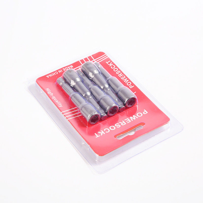 Πολυδιάστατο γρήγορο αλλαγή Hex Shank 5pcs 8mm Nut Driver Set για το χέρι / ηλεκτρικά εργαλεία