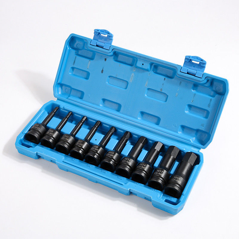 H5 Hex Impact Socket Set για ανθεκτική επισκευή αυτοκινήτων 1 1/2IN, 3/4IN, 1/2in, 3/8in