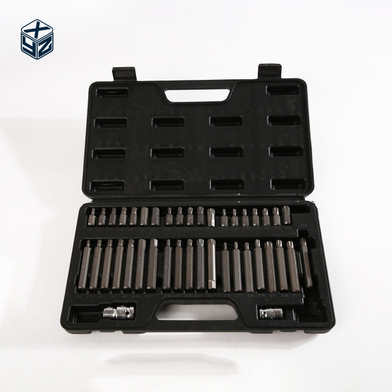 41pcs πλαστικό κιβώτιο Bit Set για εργαλεία υψηλής ακρίβειας CRV κράμα χάλυβα Βιομηχανική ποιότητα